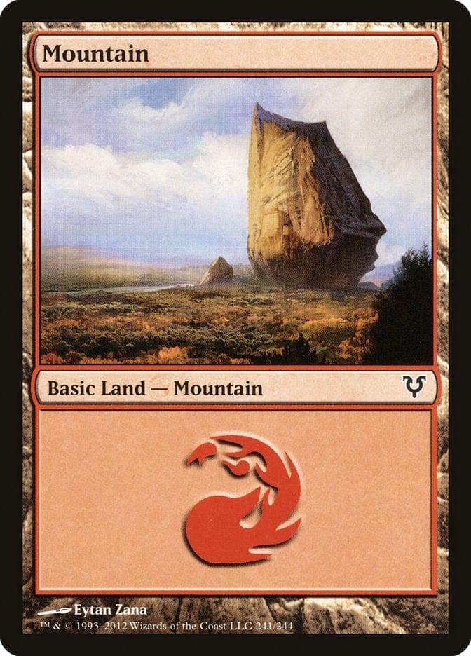 Magic: The Gathering MTG Single Mountain (241) [Avacyn Restored]
