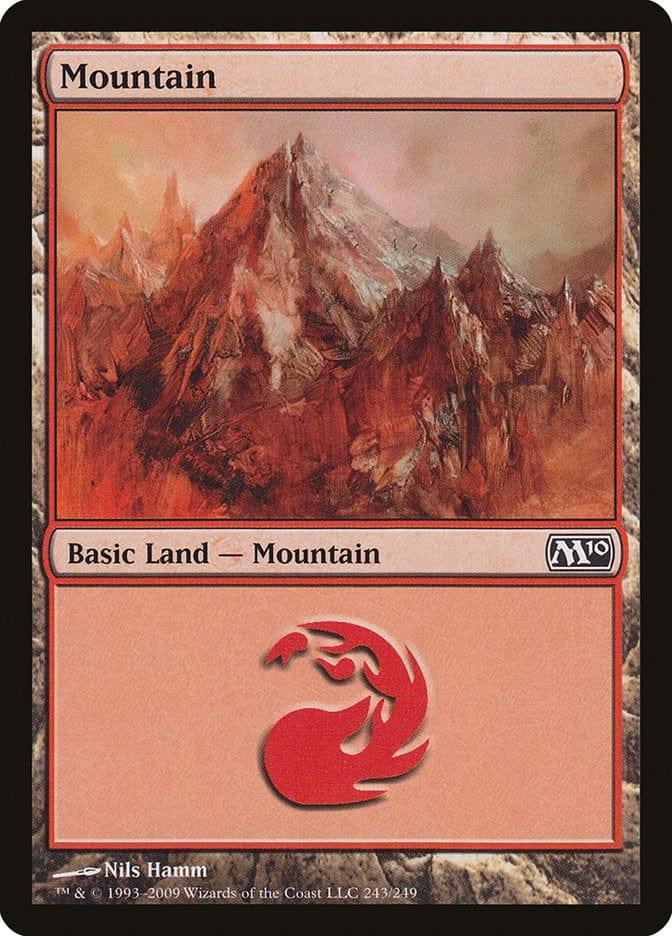 Magic: The Gathering MTG Single Mountain (243) [Magic 2010]