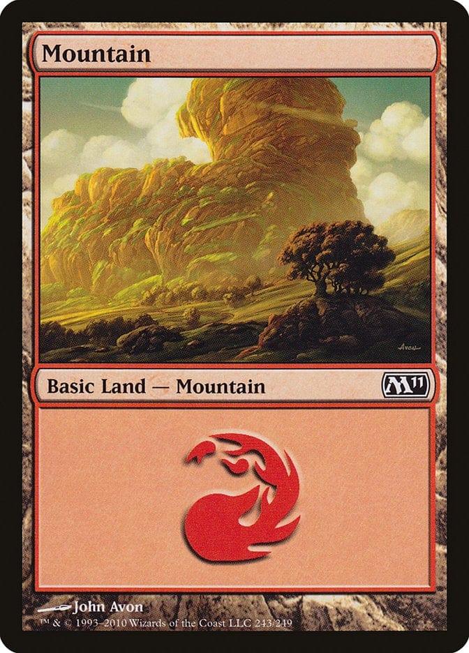 Magic: The Gathering MTG Single Mountain (243) [Magic 2011]