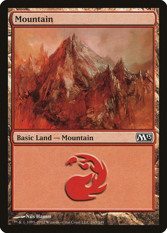 Magic: The Gathering MTG Single Mountain (243) [Magic 2013]