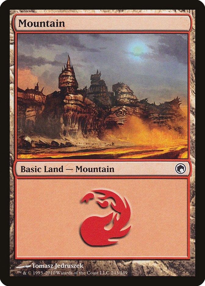 Magic: The Gathering MTG Single Mountain (243) [Scars of Mirrodin]