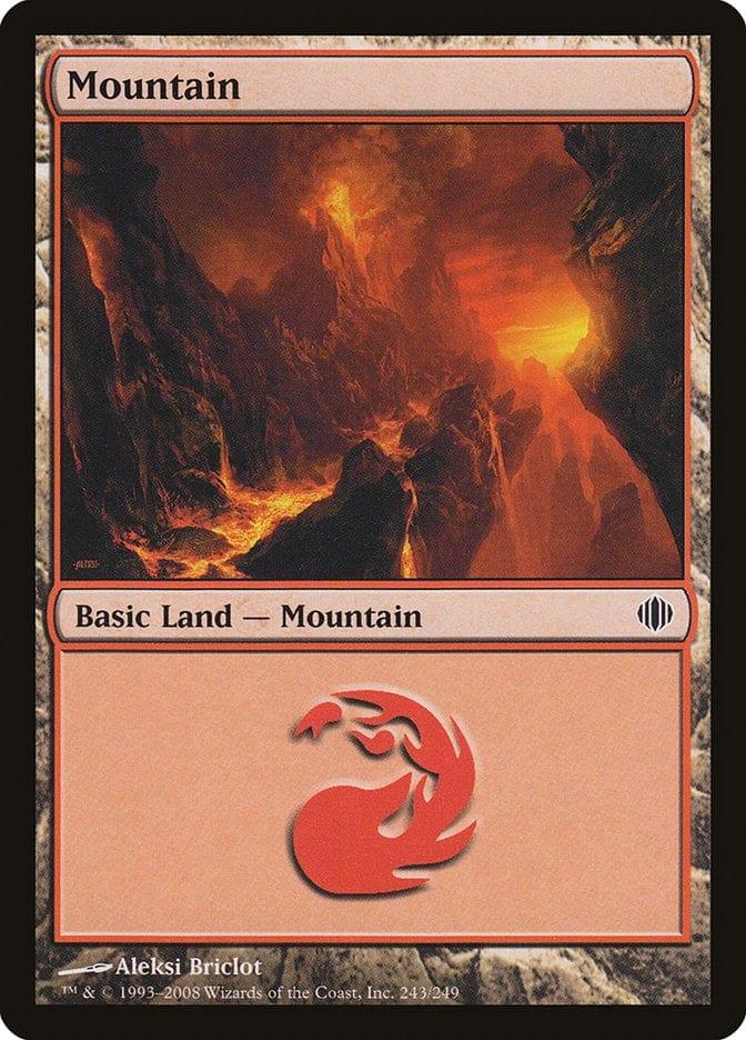 Magic: The Gathering MTG Single Mountain (243) [Shards of Alara]