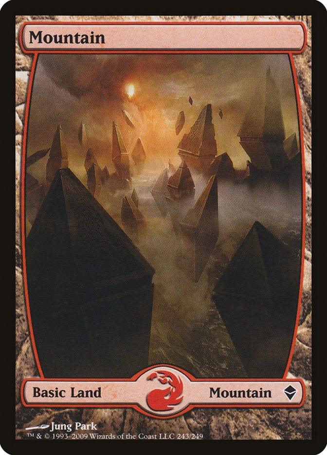 Magic: The Gathering MTG Single Mountain (243) [Zendikar]