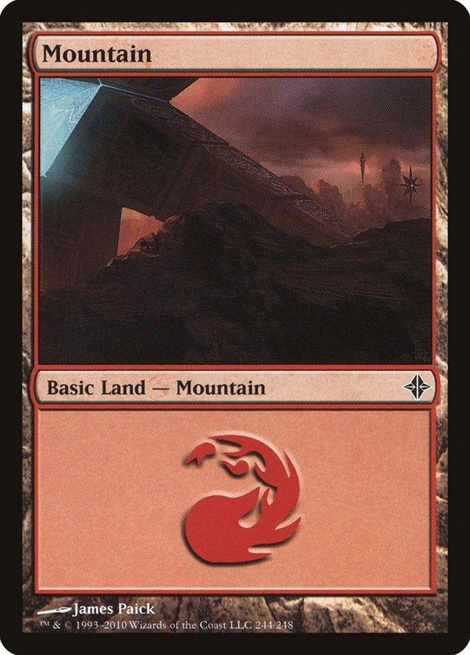 Magic: The Gathering MTG Single Mountain (244) [Rise of the Eldrazi]