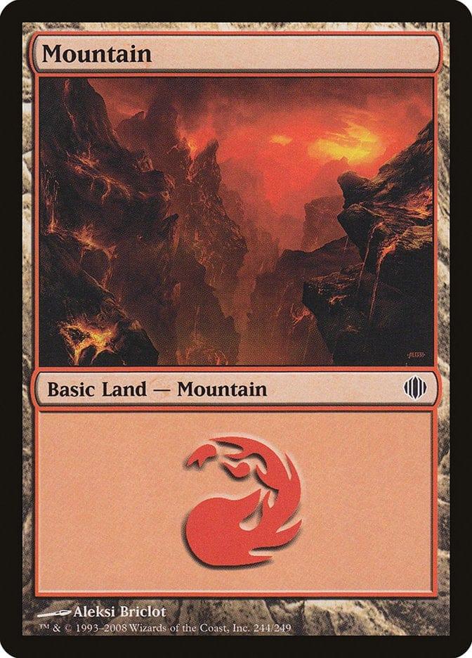 Magic: The Gathering MTG Single Mountain (244) [Shards of Alara]