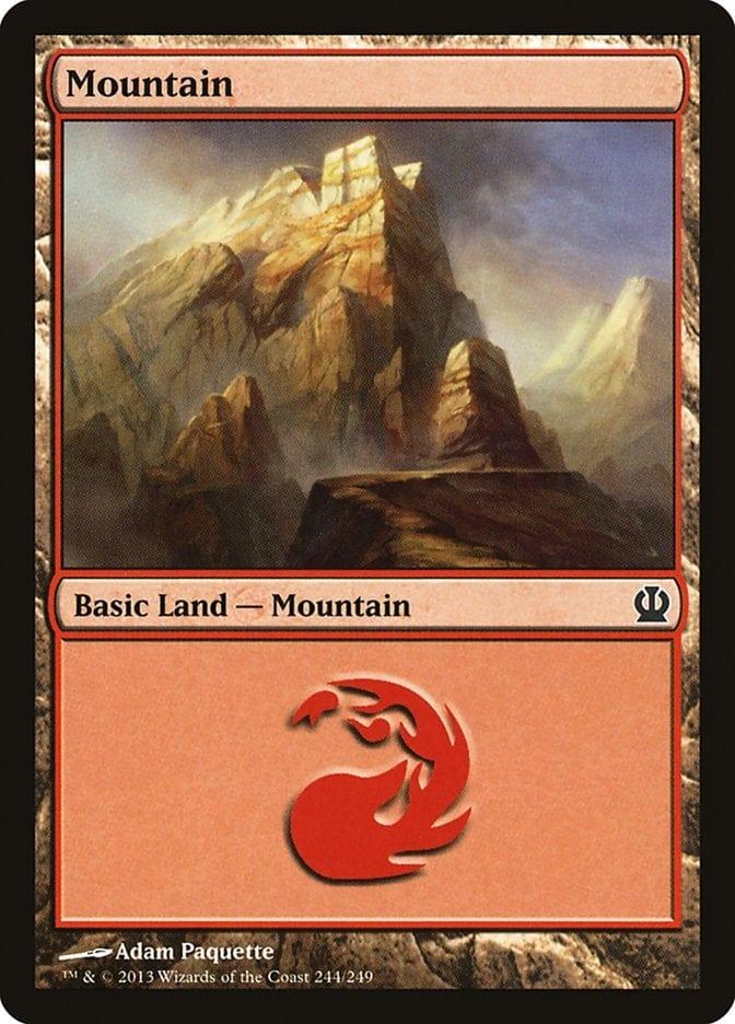 Magic: The Gathering MTG Single Mountain (244) [Theros]