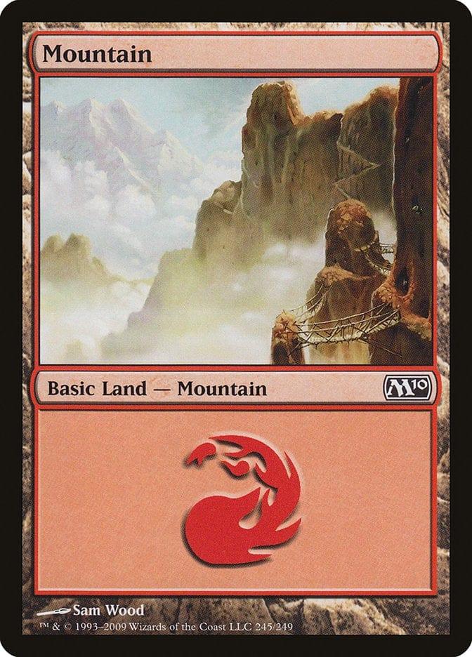 Magic: The Gathering MTG Single Mountain (245) [Magic 2010]