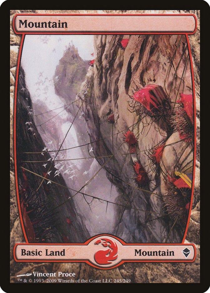 Magic: The Gathering MTG Single Mountain (245) [Zendikar]