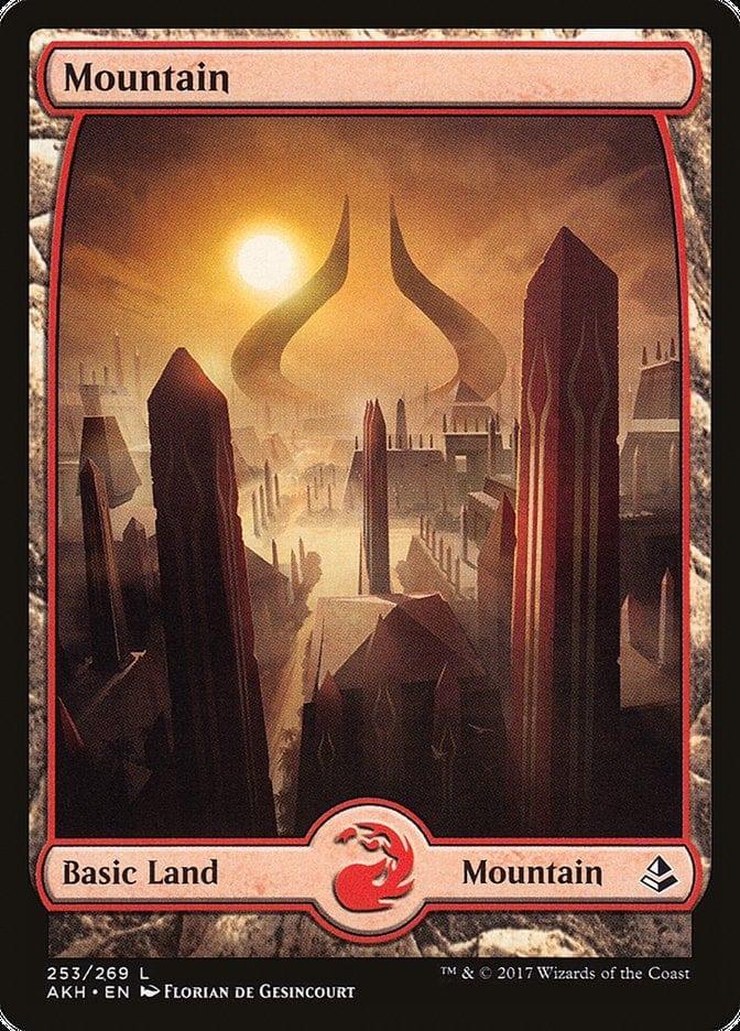 Magic: The Gathering MTG Single Mountain (253) [Amonkhet]