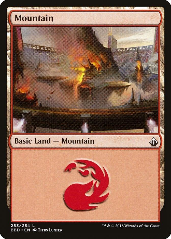 Magic: The Gathering MTG Single Mountain (253) [Battlebond]