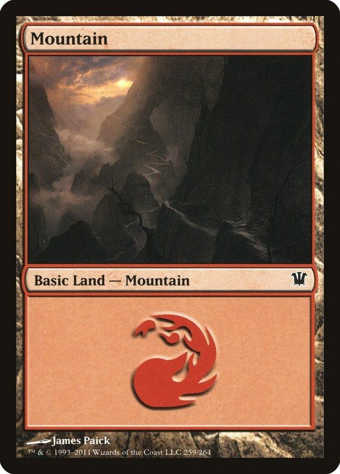 Magic: The Gathering MTG Single Mountain (259) [Innistrad]