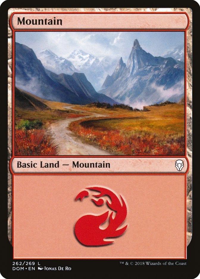 Magic: The Gathering MTG Single Mountain (262) [Dominaria]