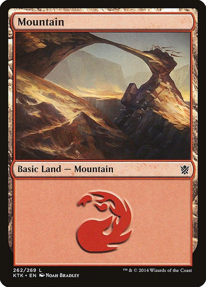 Magic: The Gathering MTG Single Mountain (262) [Khans of Tarkir]
