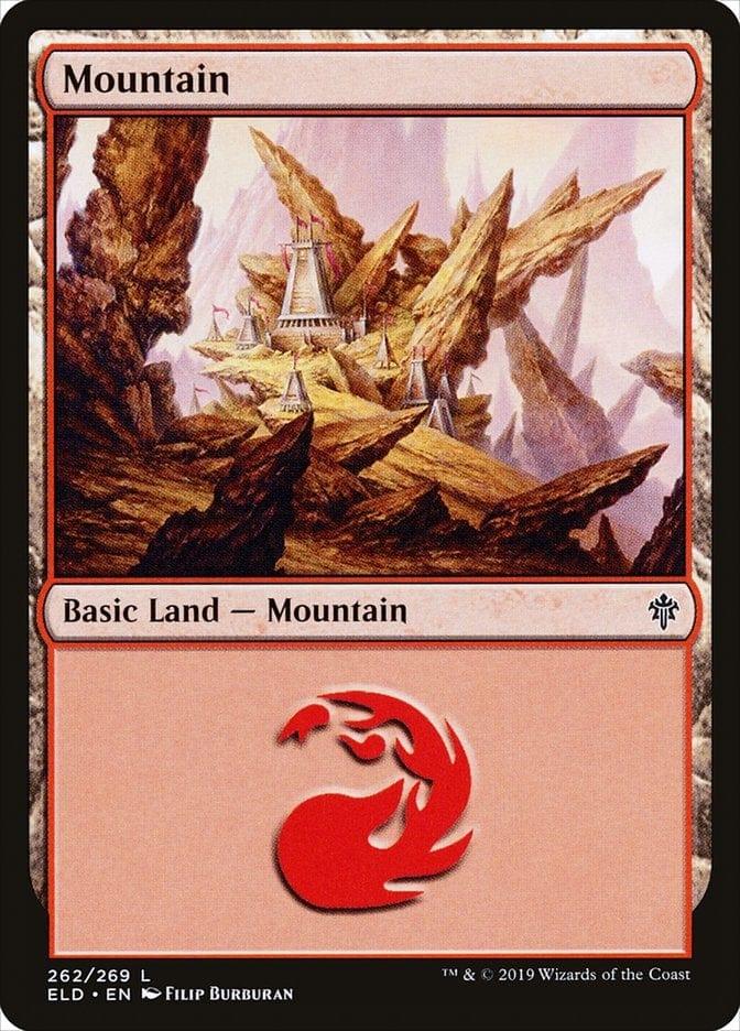 Magic: The Gathering MTG Single Mountain (262) [Throne of Eldraine]