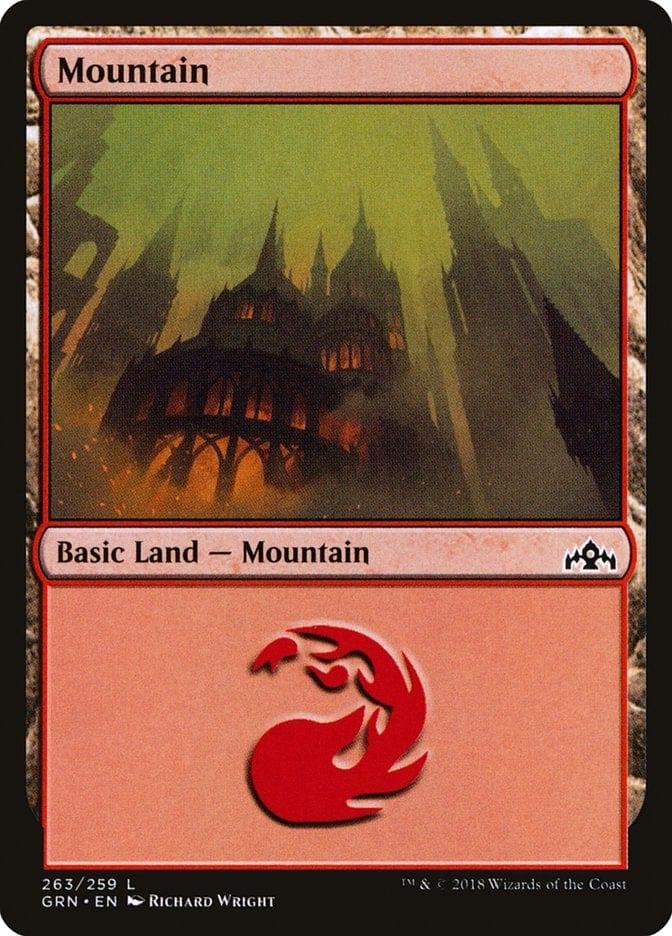 Magic: The Gathering MTG Single Mountain (263) [Guilds of Ravnica]