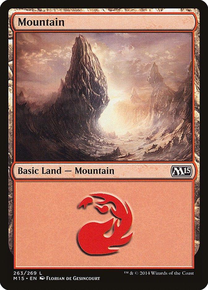 Magic: The Gathering MTG Single Mountain (263) [Magic 2015]