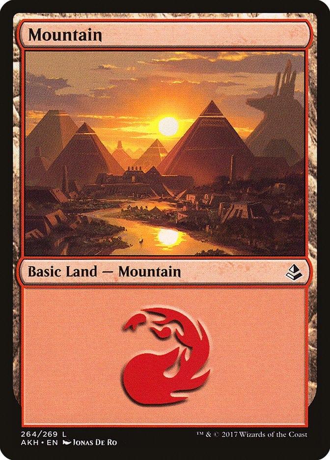 Magic: The Gathering MTG Single Mountain (264) [Amonkhet]