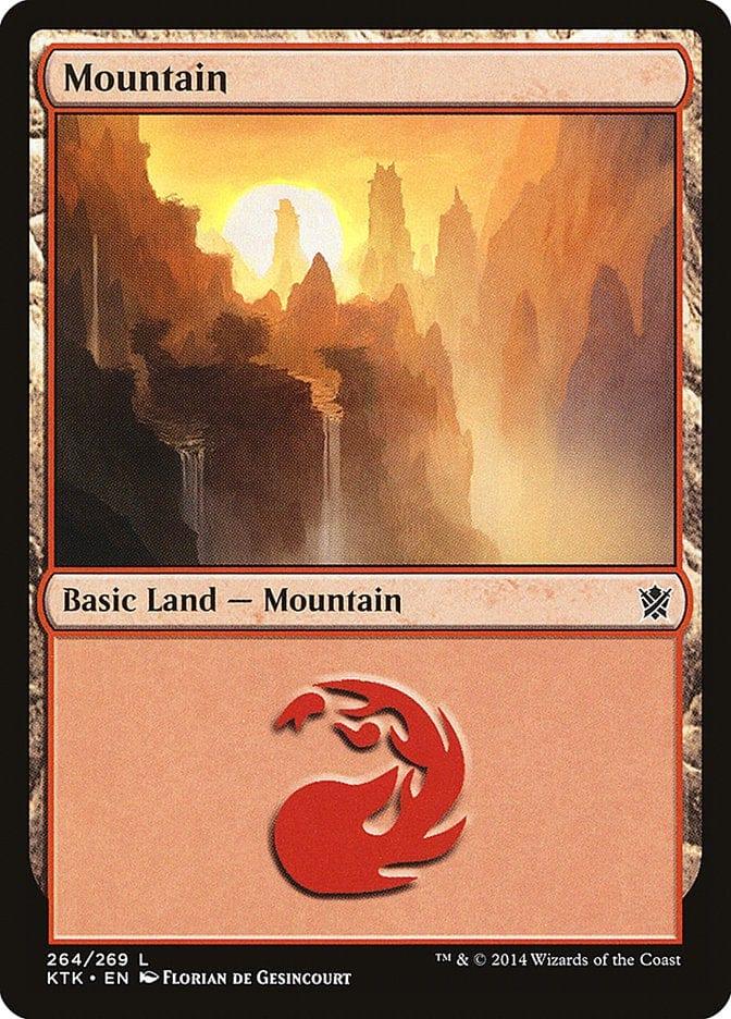 Magic: The Gathering MTG Single Mountain (264) [Khans of Tarkir]