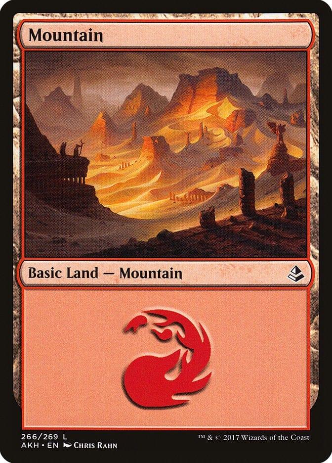 Magic: The Gathering MTG Single Mountain (266) [Amonkhet]