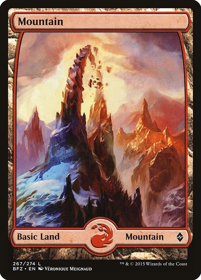 Magic: The Gathering MTG Single Mountain (267) [Battle for Zendikar]