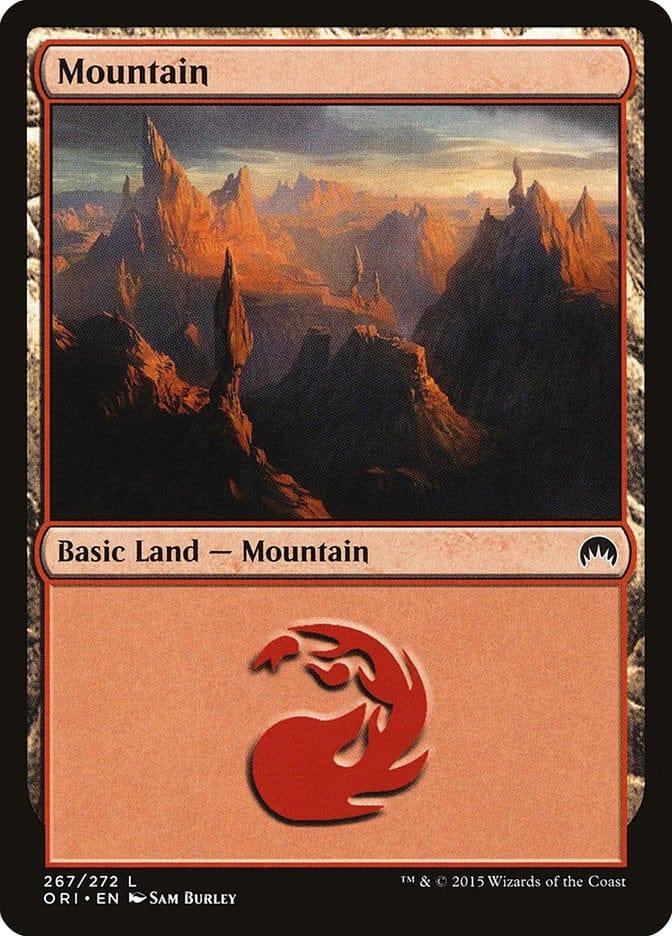 Magic: The Gathering MTG Single Mountain (267) [Magic Origins]