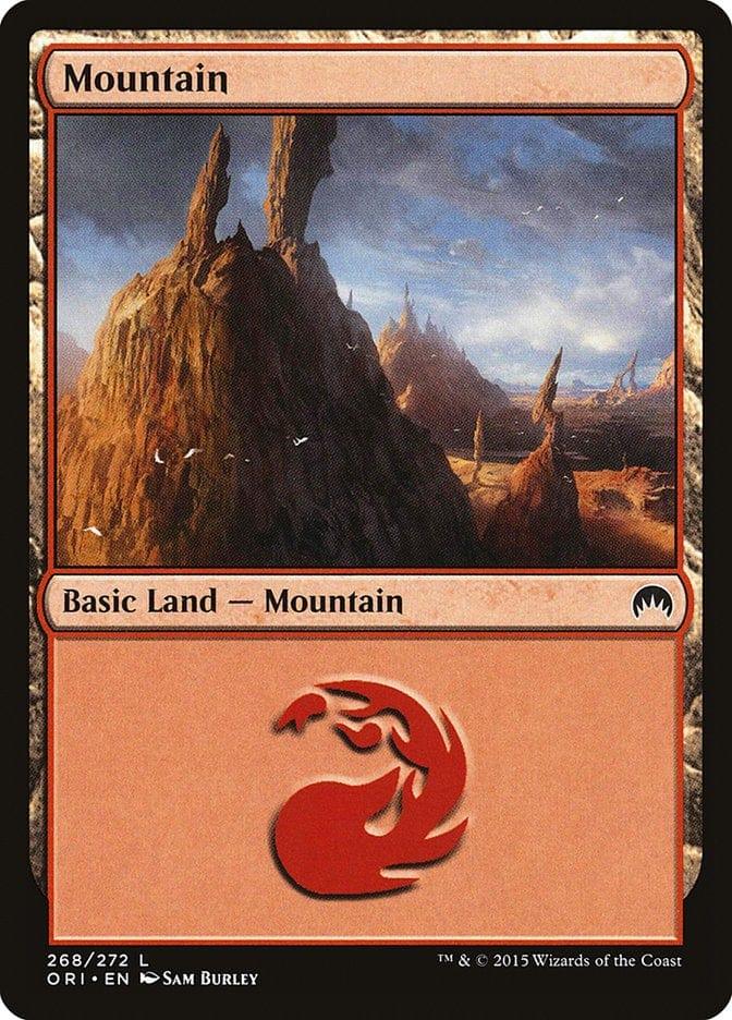 Magic: The Gathering MTG Single Mountain (268) [Magic Origins]