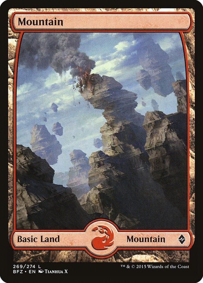 Magic: The Gathering MTG Single Mountain (269) [Battle for Zendikar]