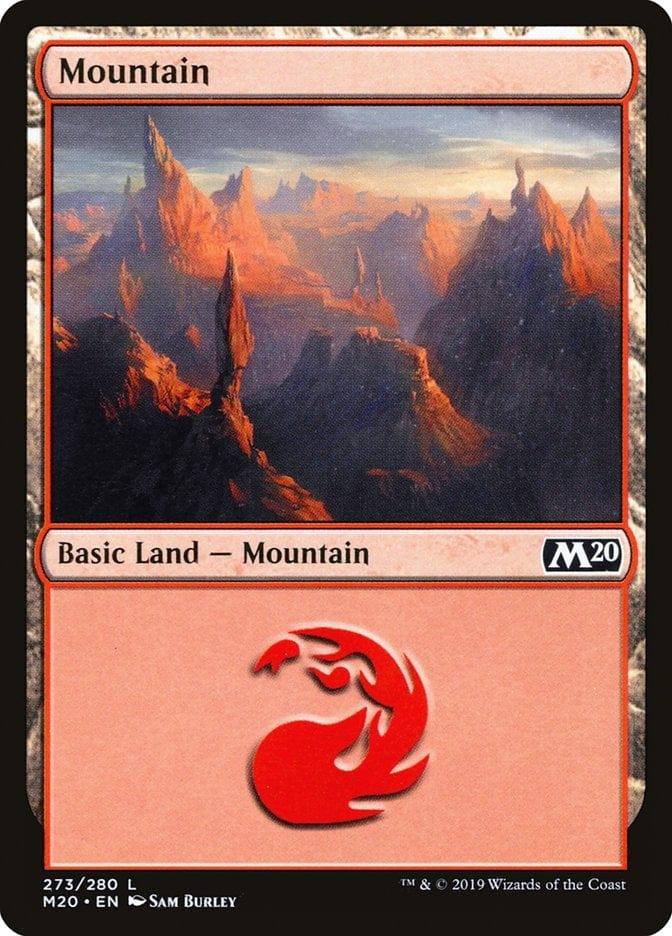 Magic: The Gathering MTG Single Mountain (273) [Core Set 2020]