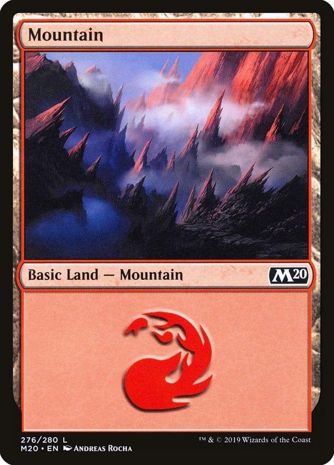 Magic: The Gathering MTG Single Mountain (276) [Core Set 2020]