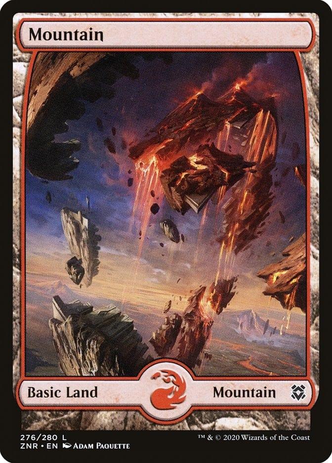 Magic: The Gathering MTG Single Mountain (276) [Zendikar Rising]