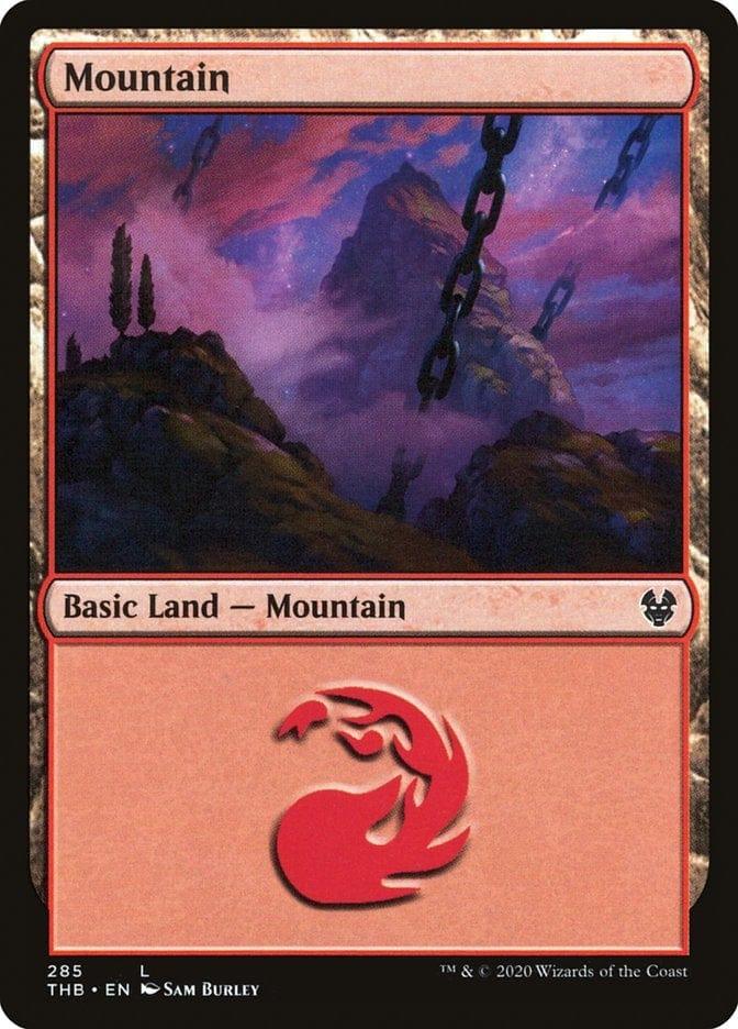 Magic: The Gathering MTG Single Mountain (285) [Theros Beyond Death]