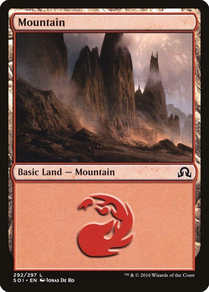 Magic: The Gathering MTG Single Mountain (292) [Shadows over Innistrad]