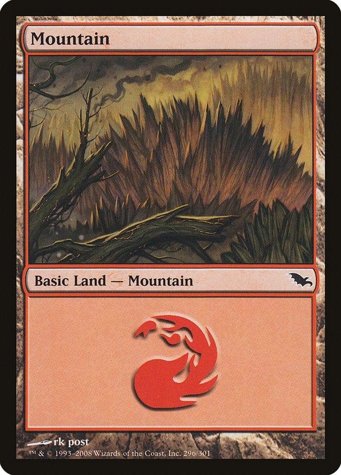 Magic: The Gathering MTG Single Mountain (296) [Shadowmoor]