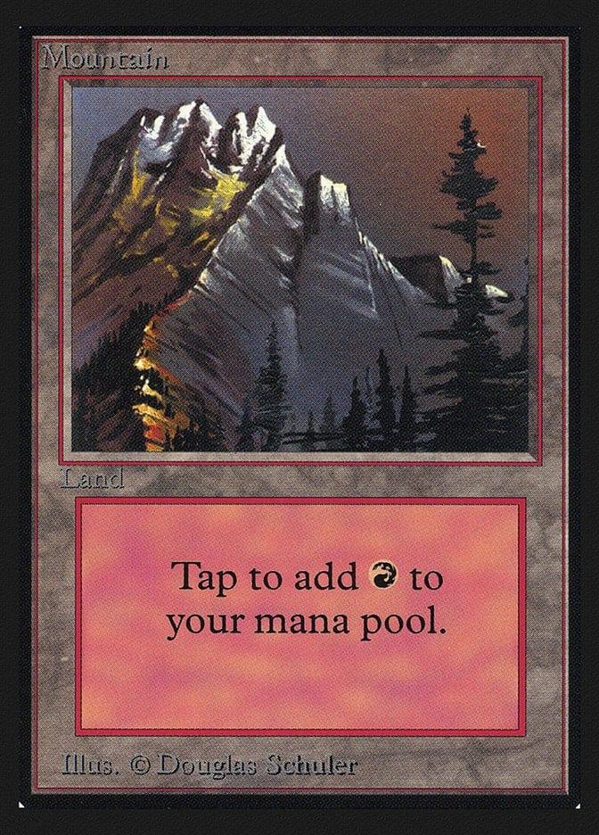 Magic: The Gathering MTG Single Mountain (297) [Collectors’ Edition]