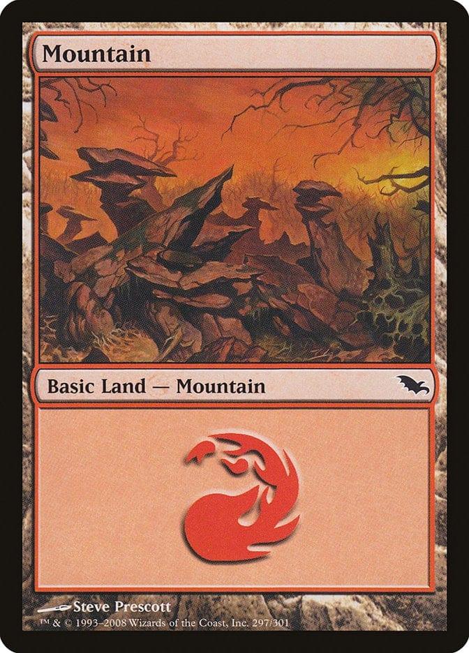 Magic: The Gathering MTG Single Mountain (297) [Shadowmoor]