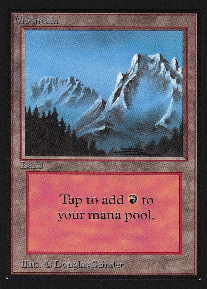 Magic: The Gathering MTG Single Mountain (298) [International Collectors’ Edition]