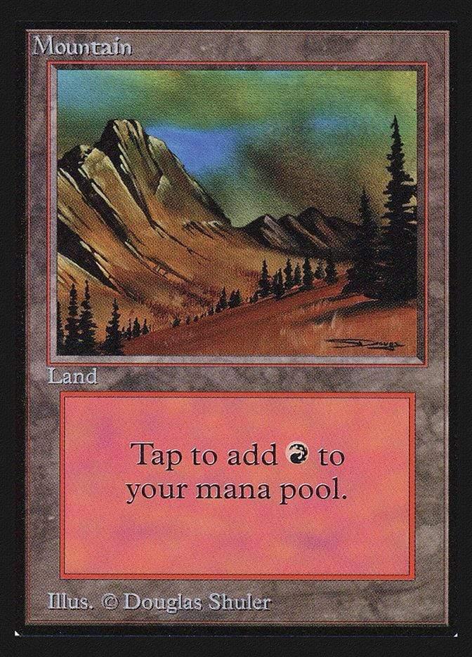 Magic: The Gathering MTG Single Mountain (299) [Collectors’ Edition]