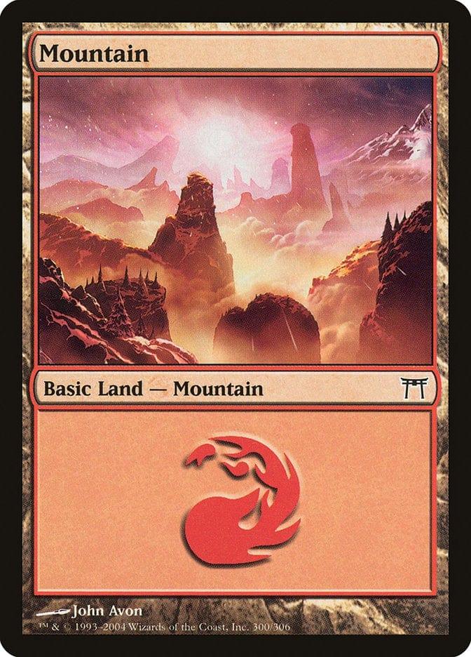 Magic: The Gathering MTG Single Mountain (300) [Champions of Kamigawa]