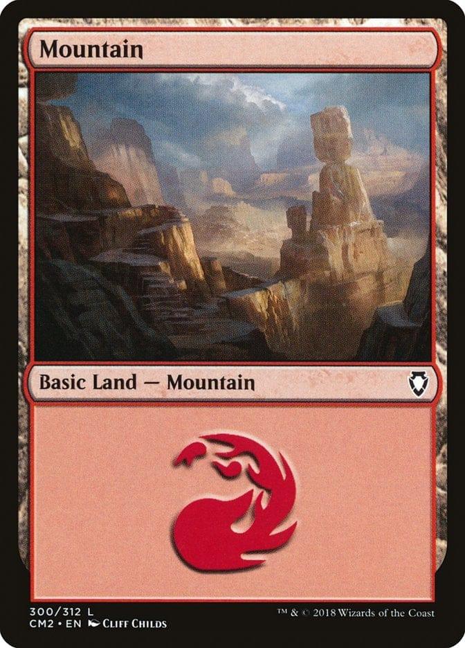 Magic: The Gathering MTG Single Mountain (300) [Commander Anthology Volume II]