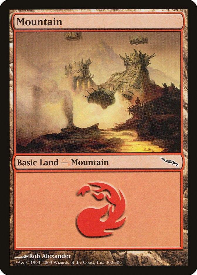 Magic: The Gathering MTG Single Mountain (300) [Mirrodin]