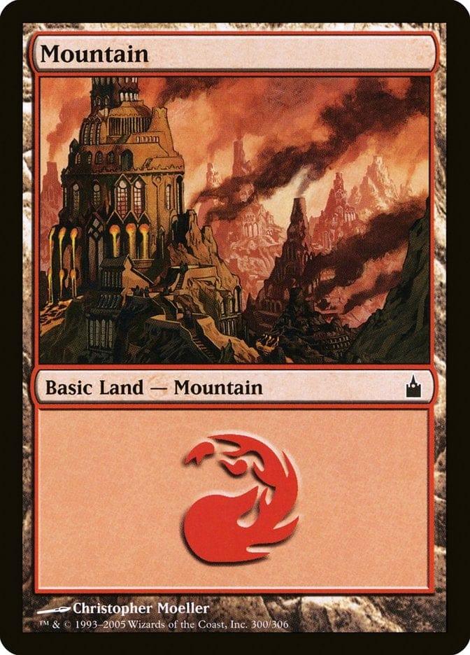Magic: The Gathering MTG Single Mountain (300) [Ravnica: City of Guilds]