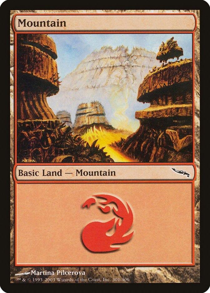 Magic: The Gathering MTG Single Mountain (301) [Mirrodin]