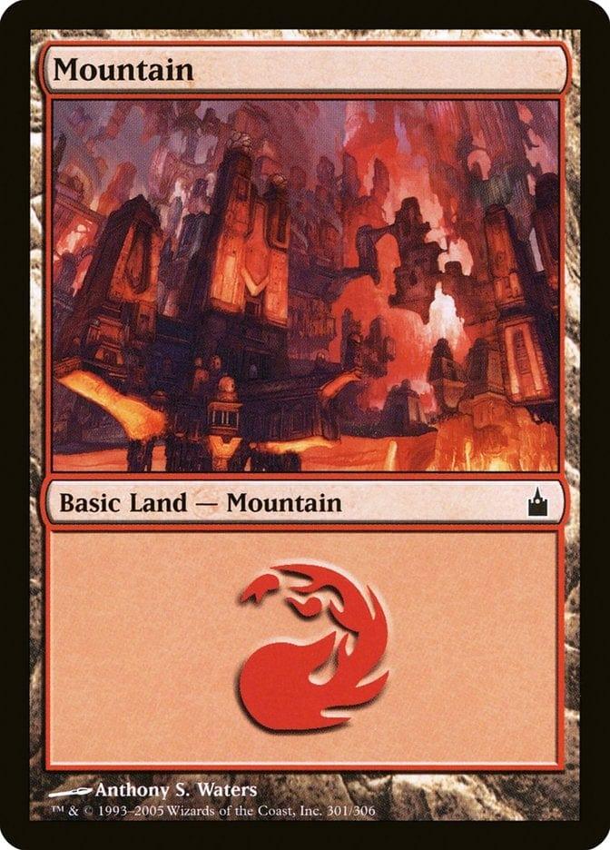 Magic: The Gathering MTG Single Mountain (301) [Ravnica: City of Guilds]