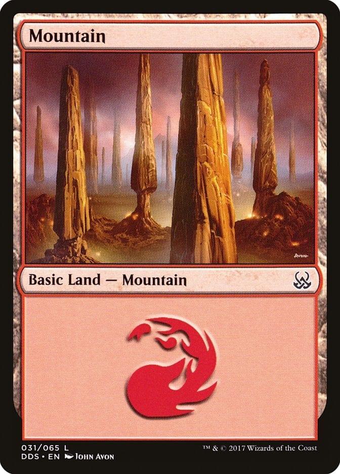 Magic: The Gathering MTG Single Mountain (31) [Duel Decks: Mind vs. Might]