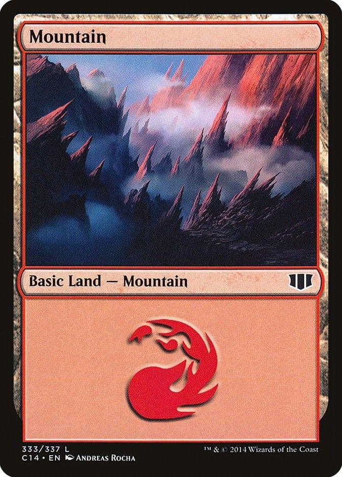 Magic: The Gathering MTG Single Mountain (333) [Commander 2014]