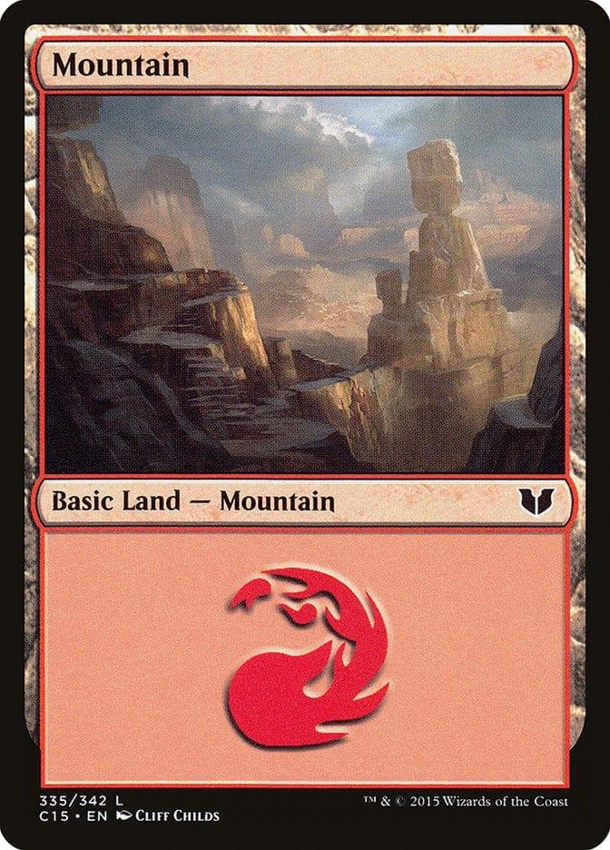 Magic: The Gathering MTG Single Mountain (335) [Commander 2015]