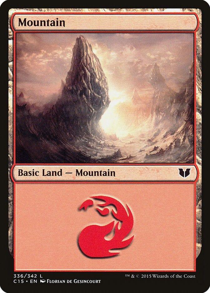 Magic: The Gathering MTG Single Mountain (336) [Commander 2015]