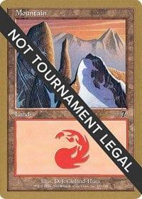 Magic: The Gathering MTG Single Mountain (337) - 2001 Tom van de Logt (7ED) [World Championship Decks]
