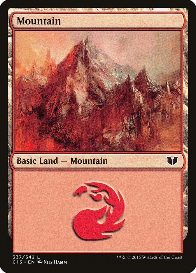 Magic: The Gathering MTG Single Mountain (337) [Commander 2015]