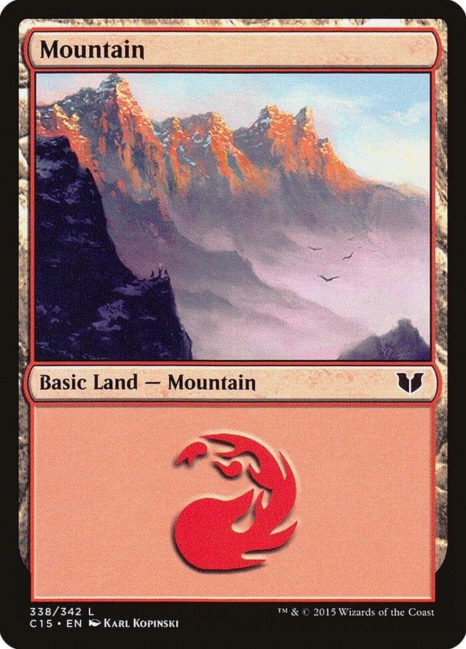 Magic: The Gathering MTG Single Mountain (338) [Commander 2015]